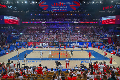 Ergo Arena Gdańsk/Sopot. VNL Liga Narodów w siatkówce...