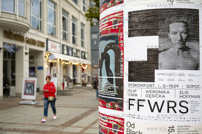 Sopot. Plakat 7. edycji Festiwalu Fotografii "W Ramach...