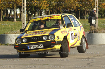 Jesienny rajd samochodowy LOTOS 2006 pod patronatem...
