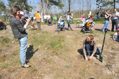 "Las ojców" - czyli sadzenie drzewek przez gdanskich...