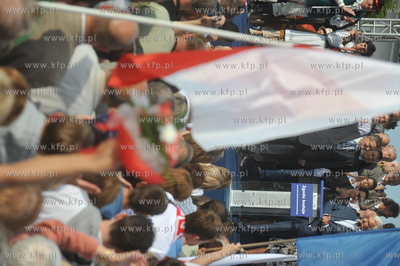 Zakonczenie kampanii wyborczej kandydata na urzad Prezydenta...