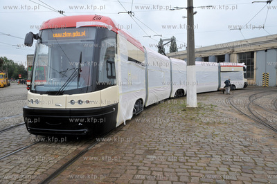 Zajezdnia tramwajowa na Abrahama w Gdansku Wrzeszczu....