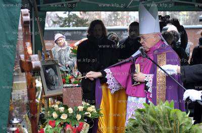 Pogrzeb aktora, Stanislawa Michalskiego, na gdanskim...