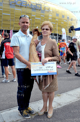 Maraton Sierpniowy im. Lecha Walesy. Danuta walesa...