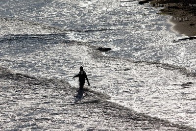 Gdynia Orlowo. Kitesurfing.
25.10.2011
fot. Krzysztof...
