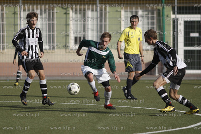 Pomorska Liga Juniorow Mlodszych. Mecz Lechia Gdansk...