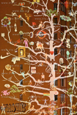 Gdansk. Dolne Miasto. Festiwal Narracje czyli wielkoformatowe...