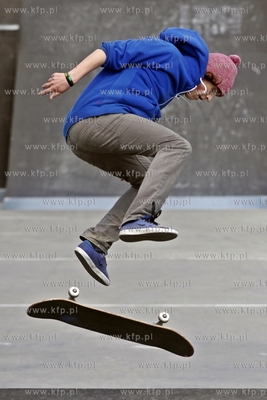 Sopot / Gdansk. Nowo otwarty skatepark przy hali Ergo...