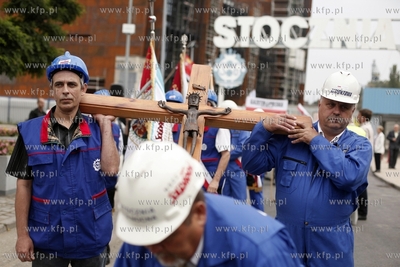 Gdansk. Rocznica podpisania Porozumien Sierpniowych....