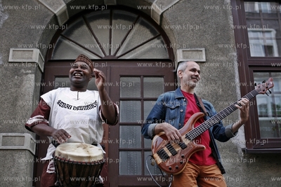 Gdansk. Swieto ul. Mariackiej.
Koncert Wedrujacy czyli...