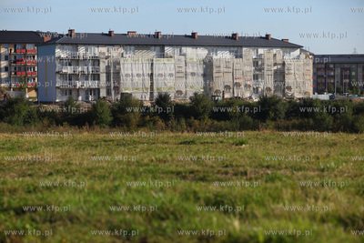 Budowa bloku komunalnego przy ul. Wilanowskiej w Gdansku.
11.09.2014
fot....