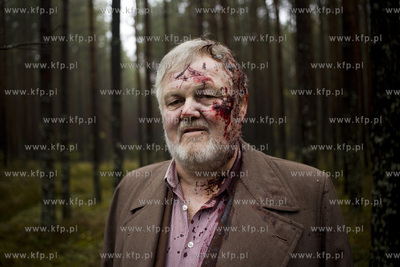 Lasy piaśnickie koło WejherowaPlan zdjęciowy filmu...