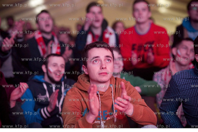 Mistrzostwa Europy w piłce ręcznej. Kibice oglądają...