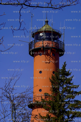 Latarnia morska w Rozewiu. 25.04.2021 fot. Paweł Marcinko...