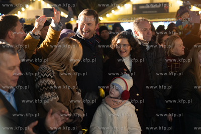 Ceremonia otwarcia Gdańskiego Jarmarku Bożonarodzeniowego....