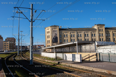 Gdańsk, Dolne Miasto. Przystanek tramwajowy Akademia...