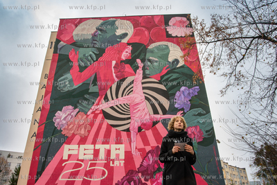 Gdańsk - Zaspa, ul. Bajan 11. 25 lat festiwalu FETA...