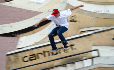 Gdansk. Plac Zebran Ludowych. Baltic Games, festiwal...