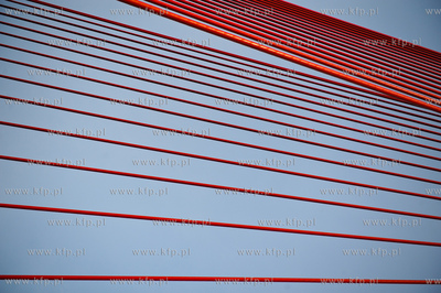 Gdansk. Most Wantowy im. Jana Pawla II na Martej Wisle.
27.10.2011
fot....