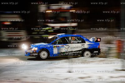 Gdansk. Hala Ergo Arena. Prolog 8 Rajdu Lotos Baltic...