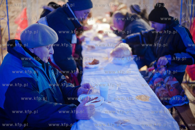 Gdansk. Wielka Zbrojownia. XVIII Wigilia dla ubogich,...