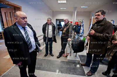 Gdansk. Urzad Wojewodzki. Czlonkowie Komitetu Obrony...