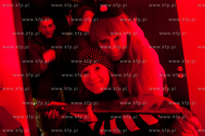 Gdansk. Przygotowane z okazji halloween, nocne zwiedzanie...