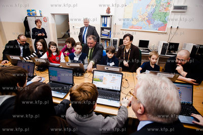 Gdansk. Szkola Podstawowa nr 42. Inauguracja projektu...