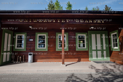 Gdansk. Wyspa Sobieszewoska. Teren Stacji Badawczej...