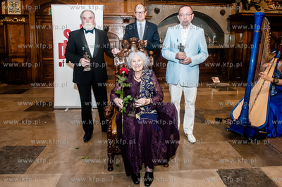 Gdansk. Dwor Artusa. Uroczystosc wreczenia Nagrod Prezydenta...