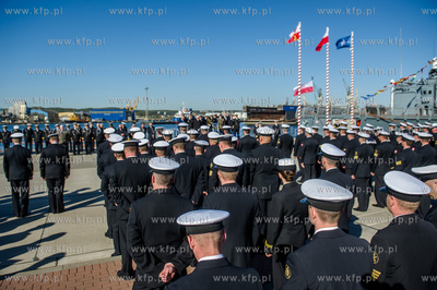 Port Wojenny w Gdyni Oksywie. Uroczystosc objecia obowiazkow...