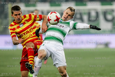 Stadion Energa Gdańsk.  Mecz XXI Kolejki Lotto Ekstraklasy...