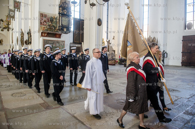 Gdańsk. Bazylika Mariacka. Specjalne nabożeństwo...