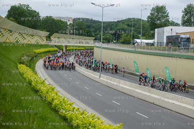 Gdańsk. Droga Zielona. Wielki Przejazd Rowerowy. 
11.06.2017
fot....