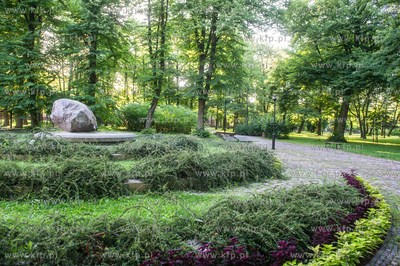 Gdańsk. Lapidarium w parku Akademickim. 17.07.2017...