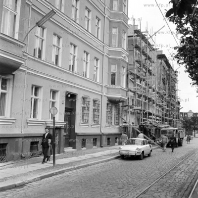 Ulica Lakowa w Gdansku. 
29.09.1967
0001045z_pazdziernik1967
Fot....