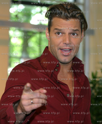 Festiwal Piosenki w Sopocie.  Gwiazda Festiwalu Ricky...