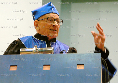 Nadanie tytulu doktora honoris causa Uniwersytetu Gdanskiego...