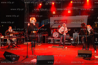 Gdynia. Powitanie Nowego, 2008 Roku na Skwerze Kosciuszki....