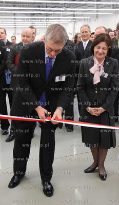 Otwarcie nowej fabryki Jabil w Kwidzynie Nz. uroczystego...