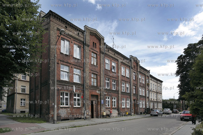 Dzielnica Gdanska, Dolne Miasto domy przy ul. Zielonej...