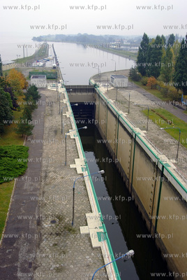 Zapora wodna na rzece Wisle we Wloclawku.
02.10.2007
Fot....