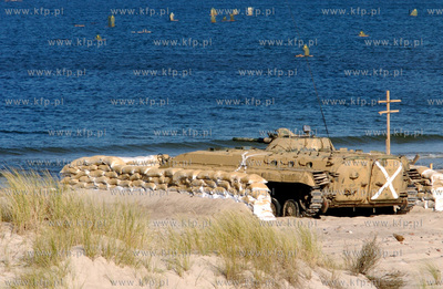 Na Centralnym Poligonie Sił Powietrznych w Ustce zakonczyly...