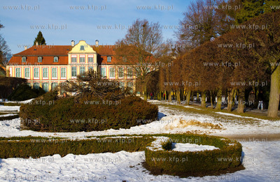Park Oliwski zima. Nz. Palac Opatow
30.01.2011
fot....