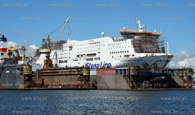 Prom Stena Germanica podczas poprzedniej przebudowy...