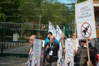 Redzikowo. Protest mieszkancow przeciwko budowie tarczy.
13.05.2016
Fot....
