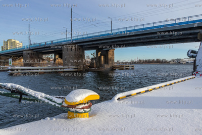 Most Siennicki w Gdańsku. 4.01.2025 fot. Daniel Słoboda...