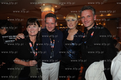 Top-Trendy, nz od lewej Malgorzata Solorz-Zak, JacekKret,...