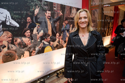 Pierwszy oficjalny polski pokaz filmu Andrzeja Wajdy...