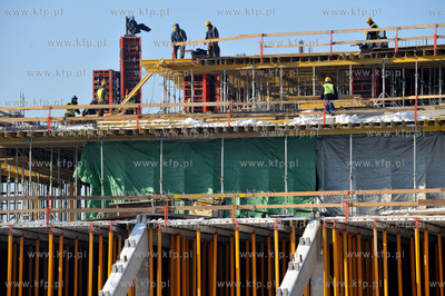 Budowa stadionu PGE Arena w Gdansku Letnicy.
22.01.2010
fot....